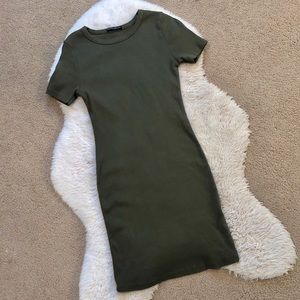 Brandy Melville Ribbed Bodycon Dress